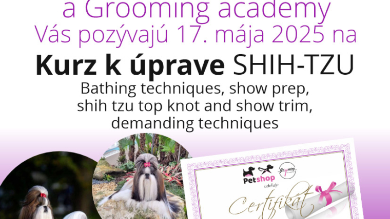 KURZ – SEMINÁR SHIH-TZU